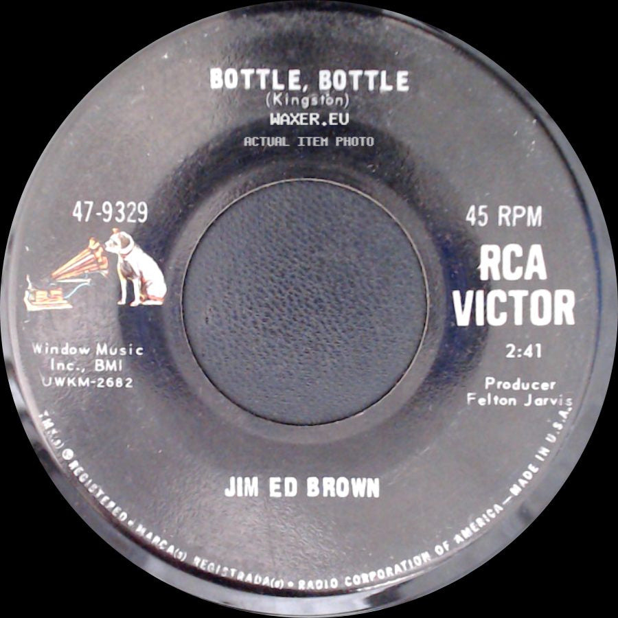 Jim Ed Brown - Bottle, Bottle (Kingston) / It Doesn't Know Any Better side A