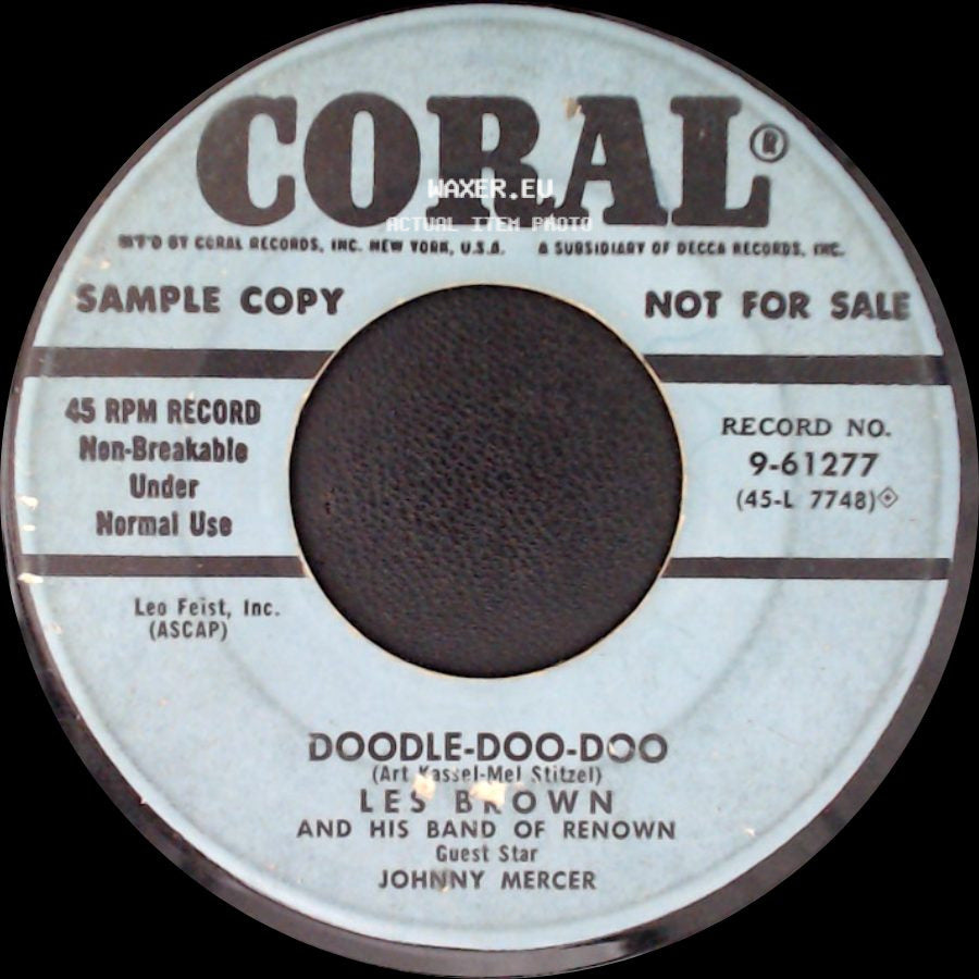 Les Brown And His Band Of Renown - Doodle-Doo-Doo / St. Louis Blues Mambo side A