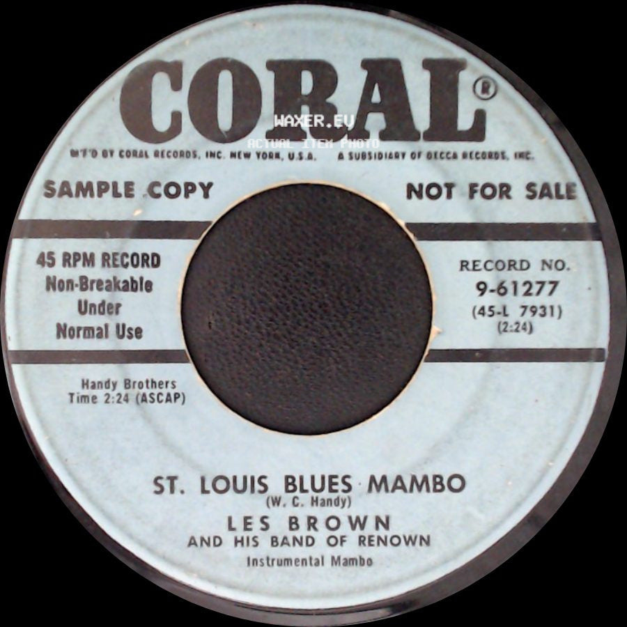 Les Brown And His Band Of Renown - Doodle-Doo-Doo / St. Louis Blues Mambo side B