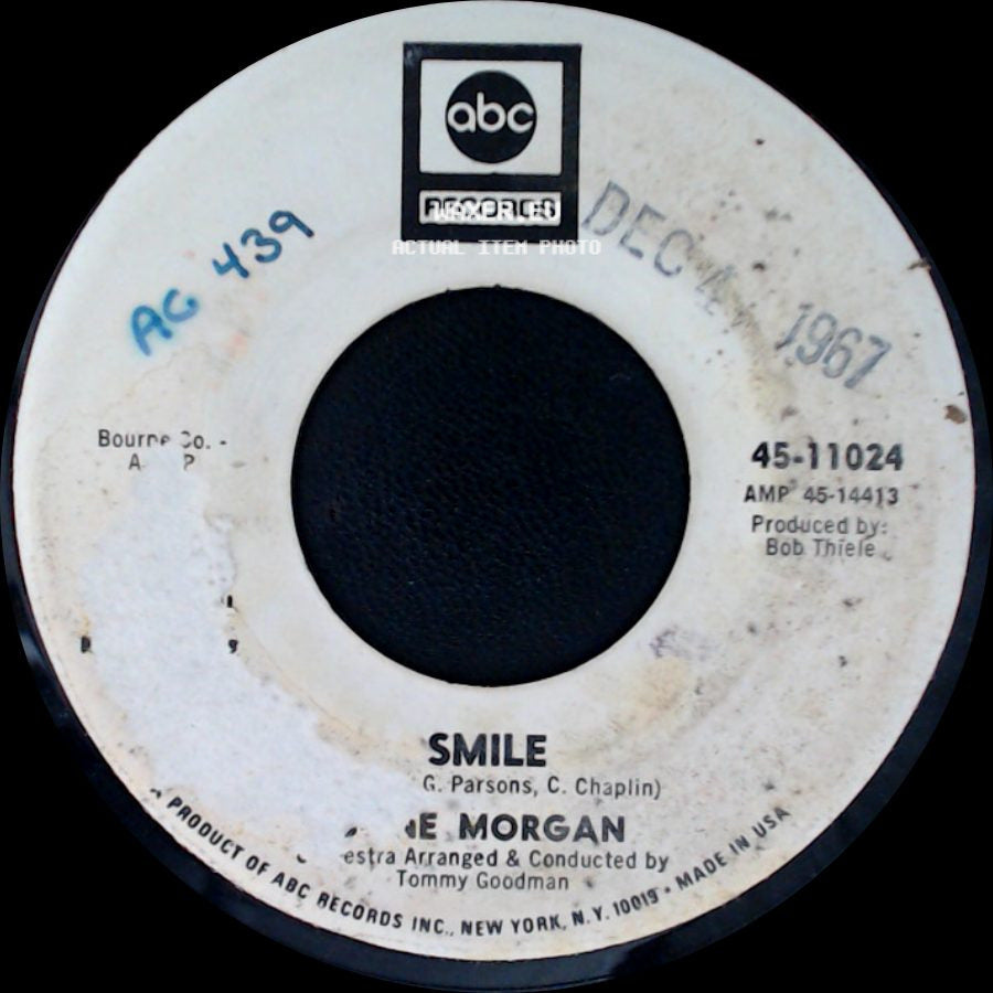 Jane Morgan / Gene Morgan - The Marvelous Toy / Smile side B