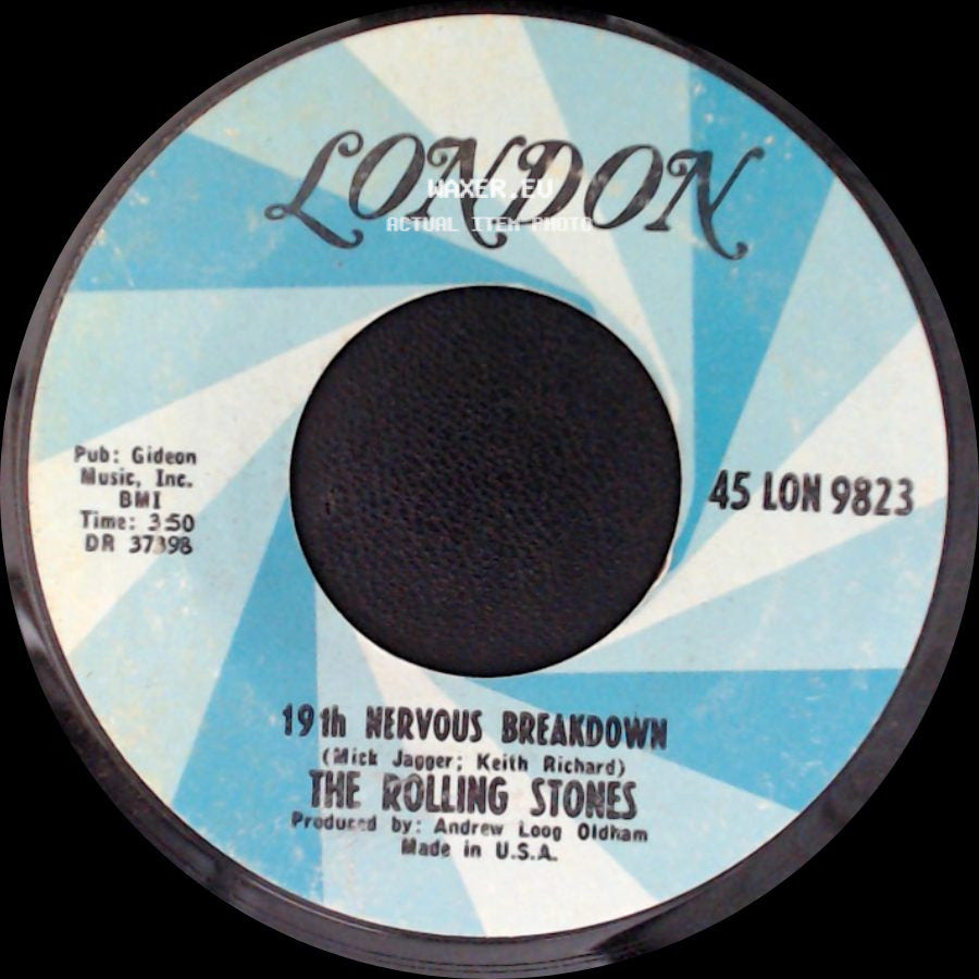 The Rolling Stones - 19Th Nervous Breakdown / Sad Day side A