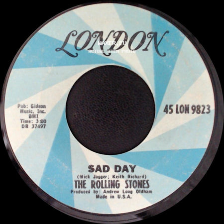 The Rolling Stones - 19Th Nervous Breakdown / Sad Day side B