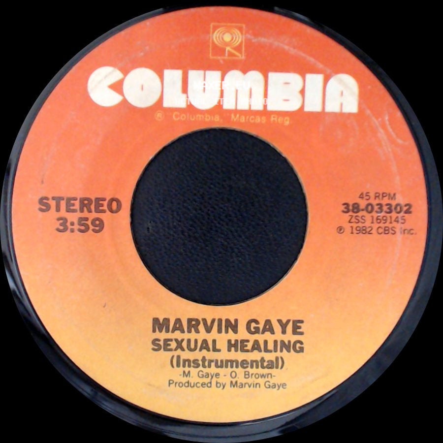 Marvin Gaye - Sexual Healing (Instrumental) / Sexual Healing side A