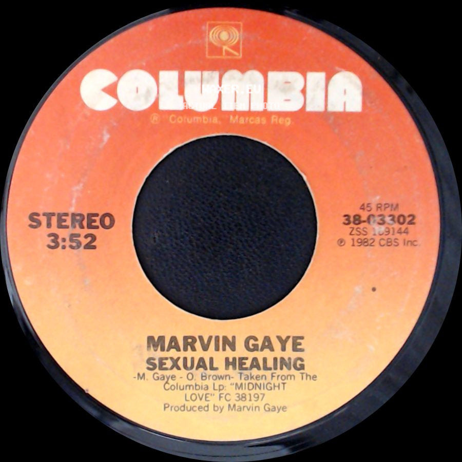 Marvin Gaye - Sexual Healing (Instrumental) / Sexual Healing side B
