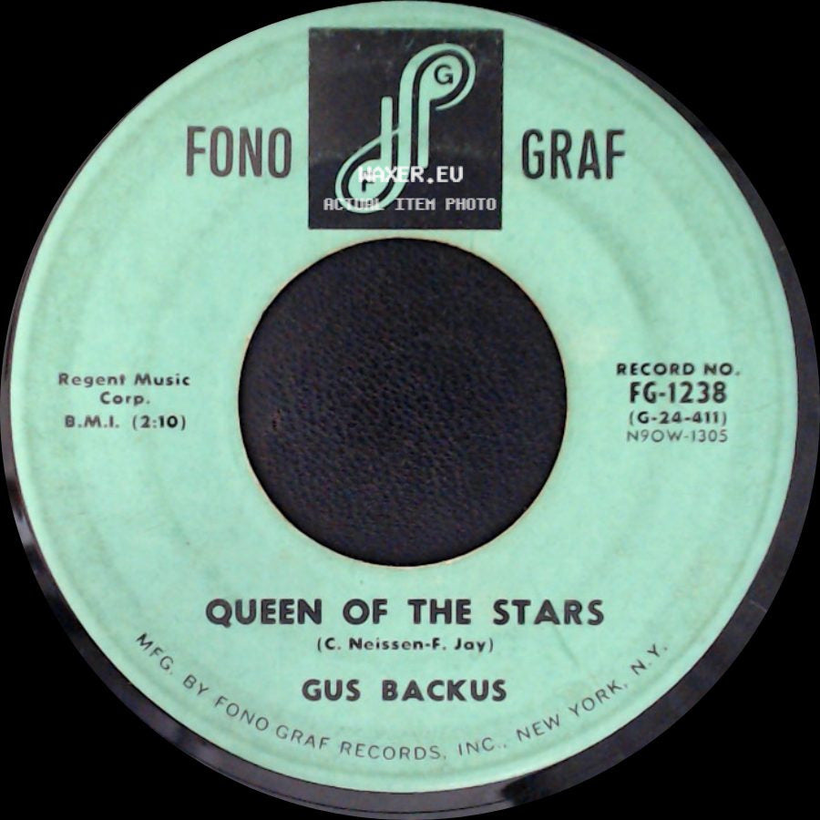 Gus Backus - Priscilla / Queen Of The Stars side B