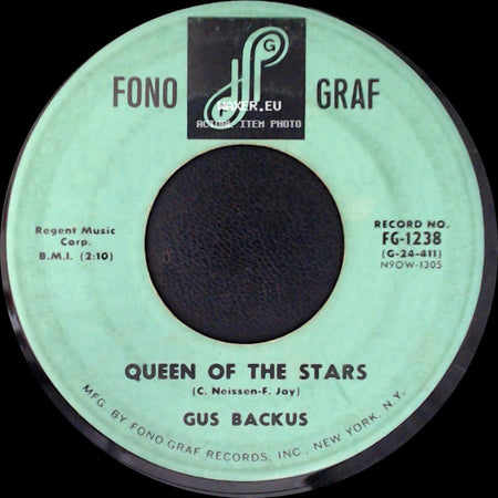 Gus Backus - Priscilla / Queen Of The Stars side B