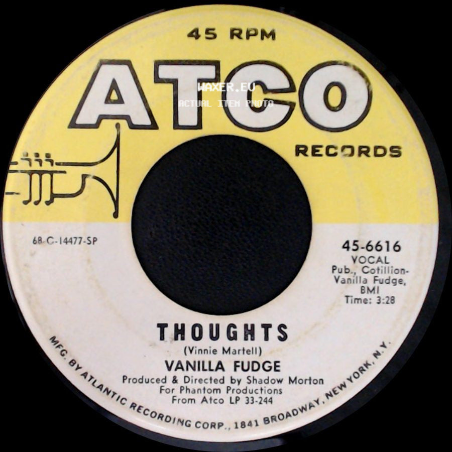 Vanilla Fudge - Take Me For A Little While / Thoughts side B