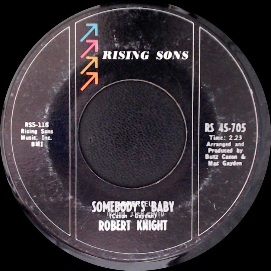 Robert Knight - Everlasting Love / Somebody's Baby side B
