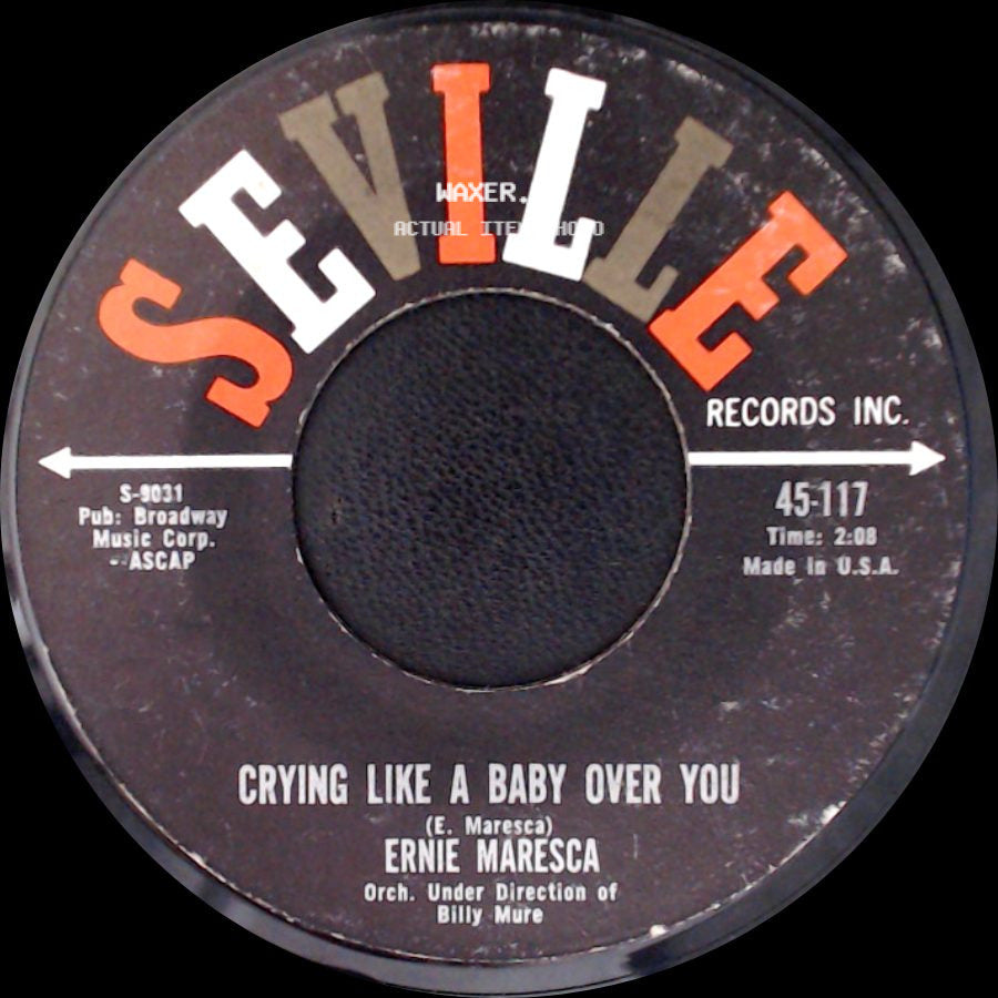 Ernie Maresca - Shout! Shout! (Knock Yourself Out) / Crying Like A Baby Over You side B