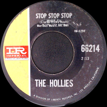 The Hollies - It's You / Stop Stop Stop side B
