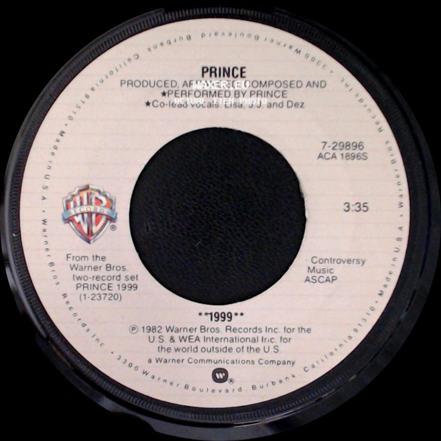 Prince - How Come U Don't Call Me Anymore? / 1999 side B