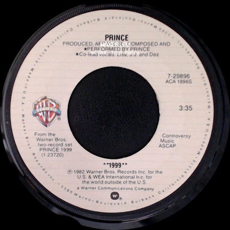 Prince - How Come U Don't Call Me Anymore? / 1999 side B