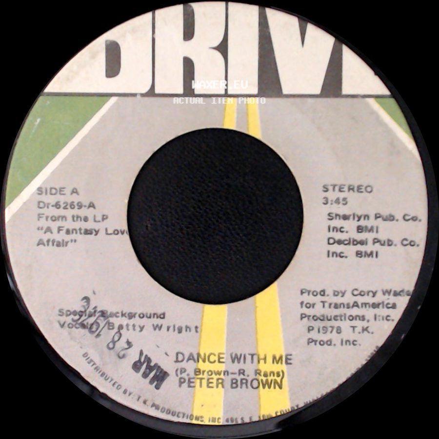 Peter Brown - Dance With Me / For Your Love side A