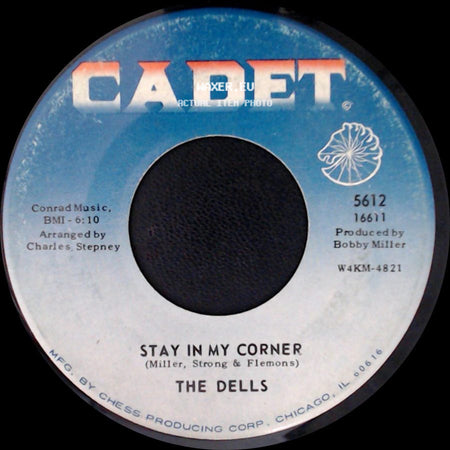 The Dells - Love Is So Simple / Stay In My Corner side B