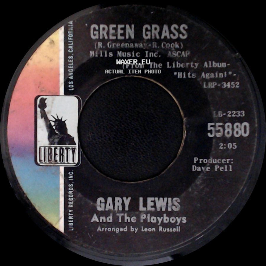 Gary Lewis And The Playboys - I Can Read Between The Lines / Green Grass side B
