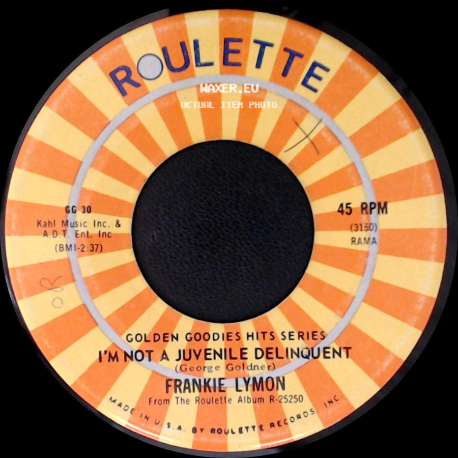 Frankie Lymon - I'm Not A Juvenile Delinquent / Why Do Fools Fall In Love side A