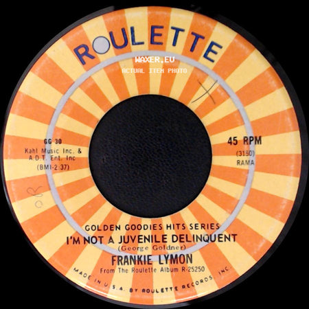 Frankie Lymon - I'm Not A Juvenile Delinquent / Why Do Fools Fall In Love side A