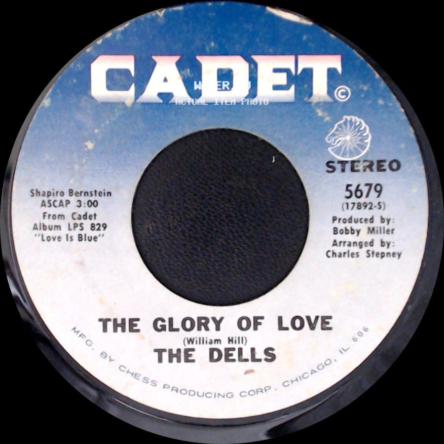 The Dells - The Glory Of Love / A Whiter Shade Of Pale side A