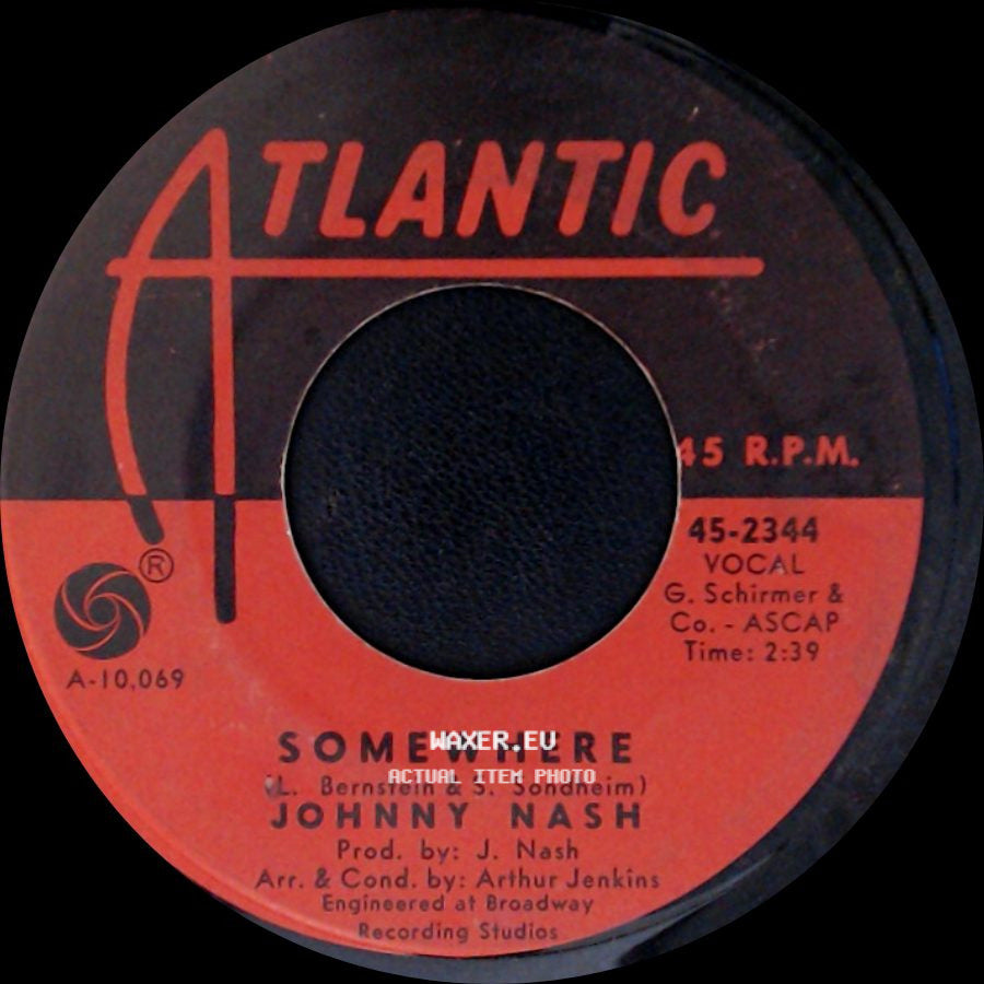 Johnny Nash - Big City / Somewhere side B