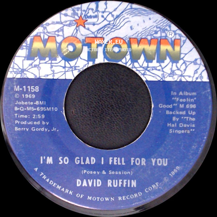 David Ruffin - I Pray Everyday You Won't Regret Loving Me / I'm So Glad I Fell For You side B