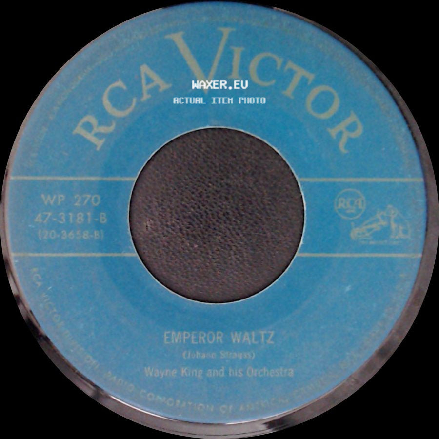 Wayne King And His Orchestra - Tales From The Vienna Woods / Emperor Waltz side B