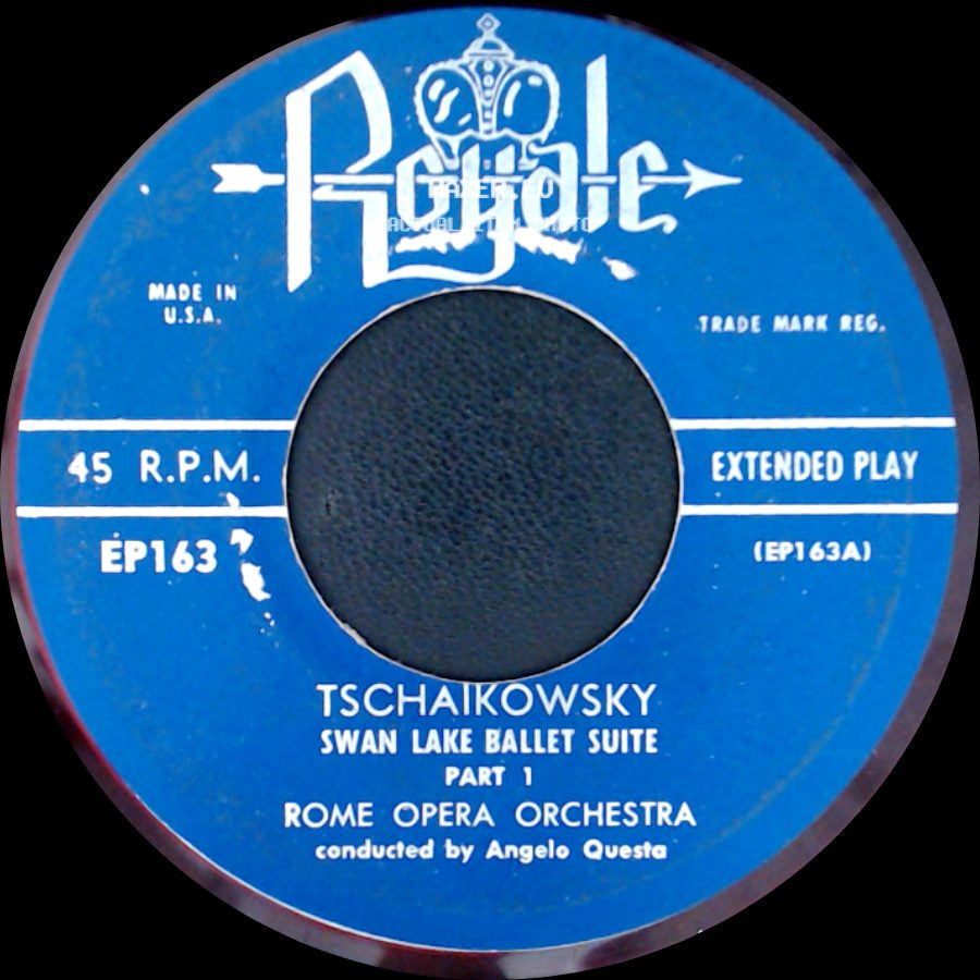 Tschaikowsky - Swan Lake Ballet Suite Part 1 / Swan Lake Ballet Suite Part 2 side A