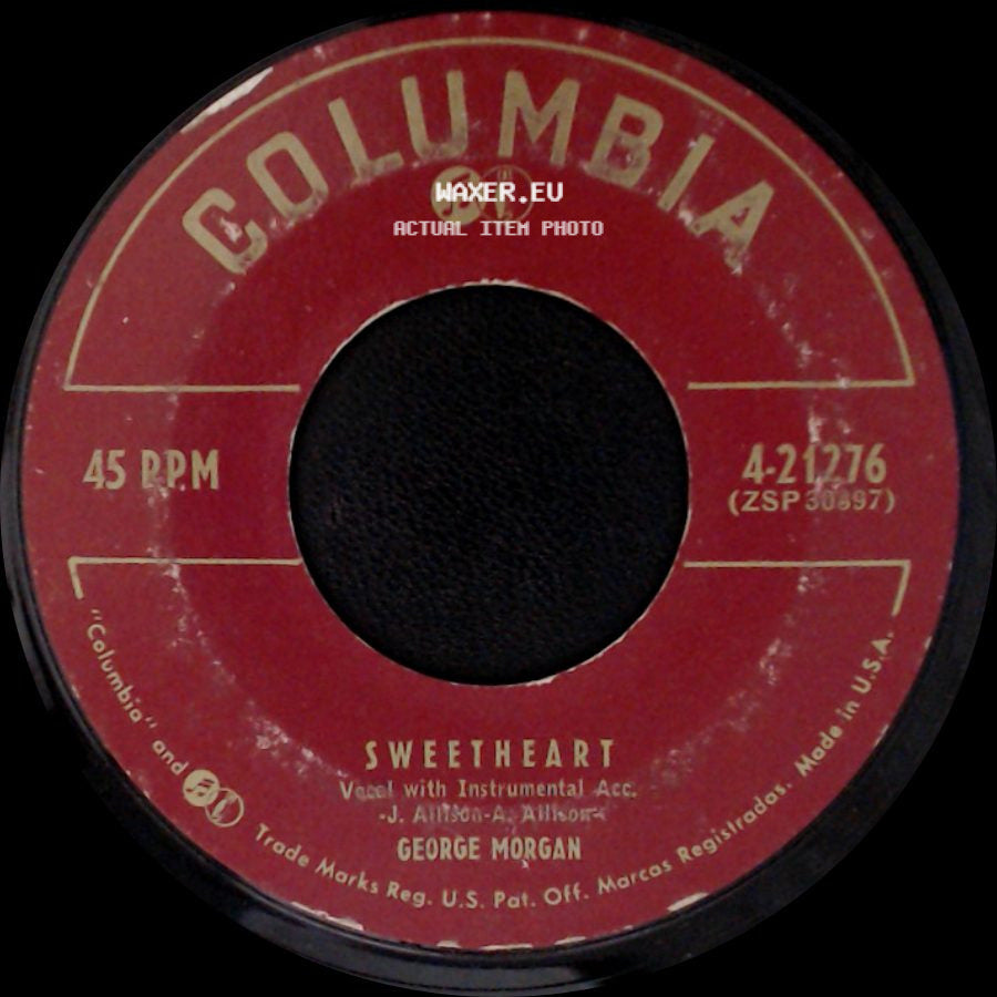 George Morgan - Sweetheart / Walking Shoes side A