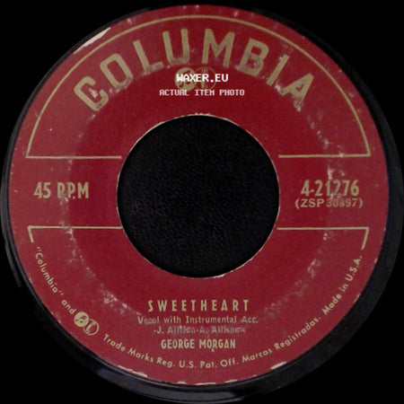 George Morgan - Sweetheart / Walking Shoes side A