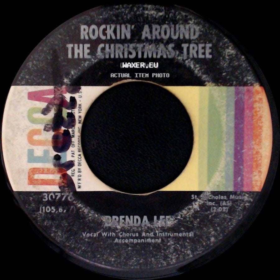 Brenda Lee - Papa Noel / Rockin' Around The Christmas Tree side B