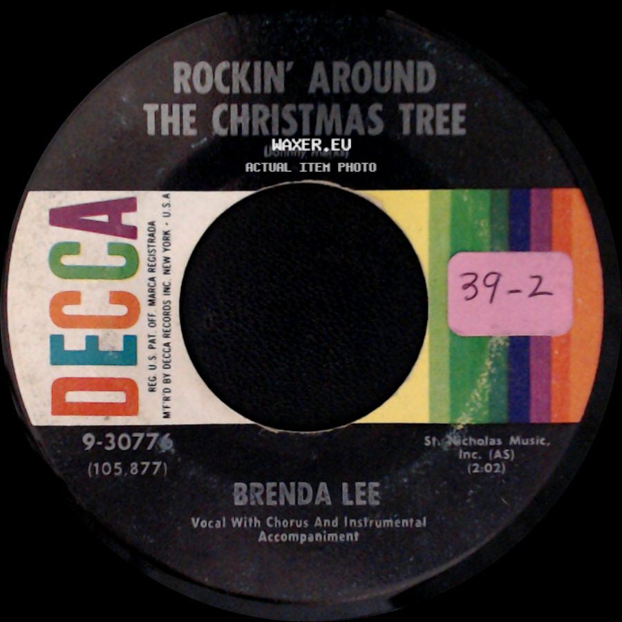 Brenda Lee - Rockin' Around The Christmas Tree / Papa Noel side A