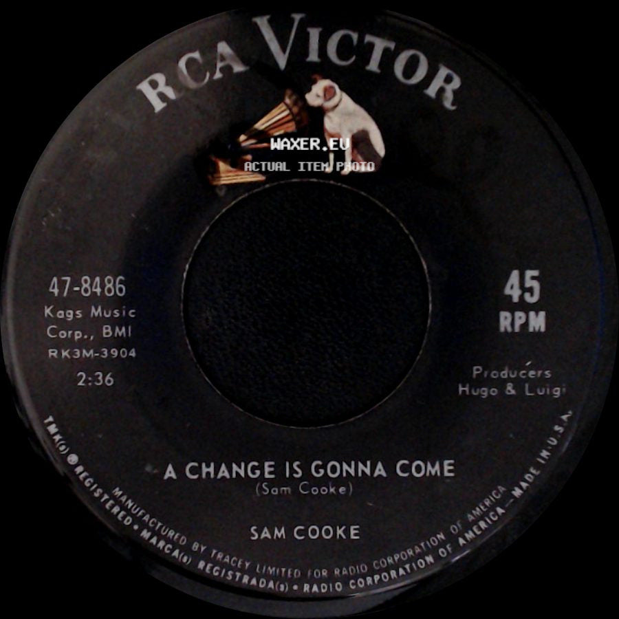 Sam Cooke - A Change Is Gonna Come / Shake side A