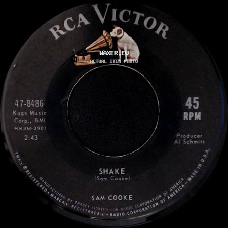 Sam Cooke - A Change Is Gonna Come / Shake side B
