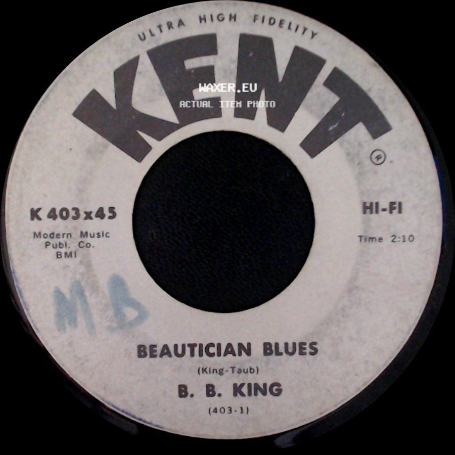 B. B. King - I Can Hear My Name / Beautician Blues side B