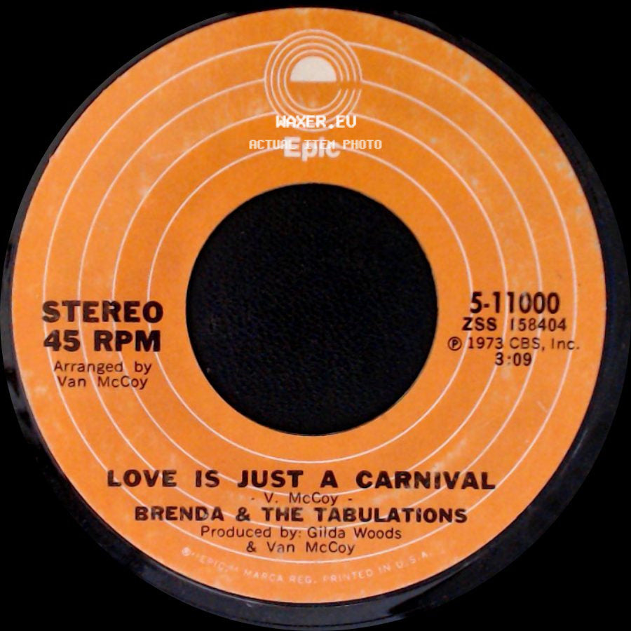 Brenda & The Tabulations - Love Is Just A Carnival / Key To My Heart side A