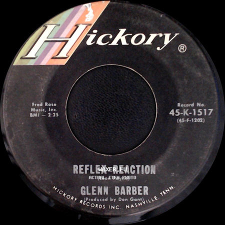Glenn Barber - Reflex Reaction / Don't Worry 'bout The Mule (Just Load The Wagon) side A