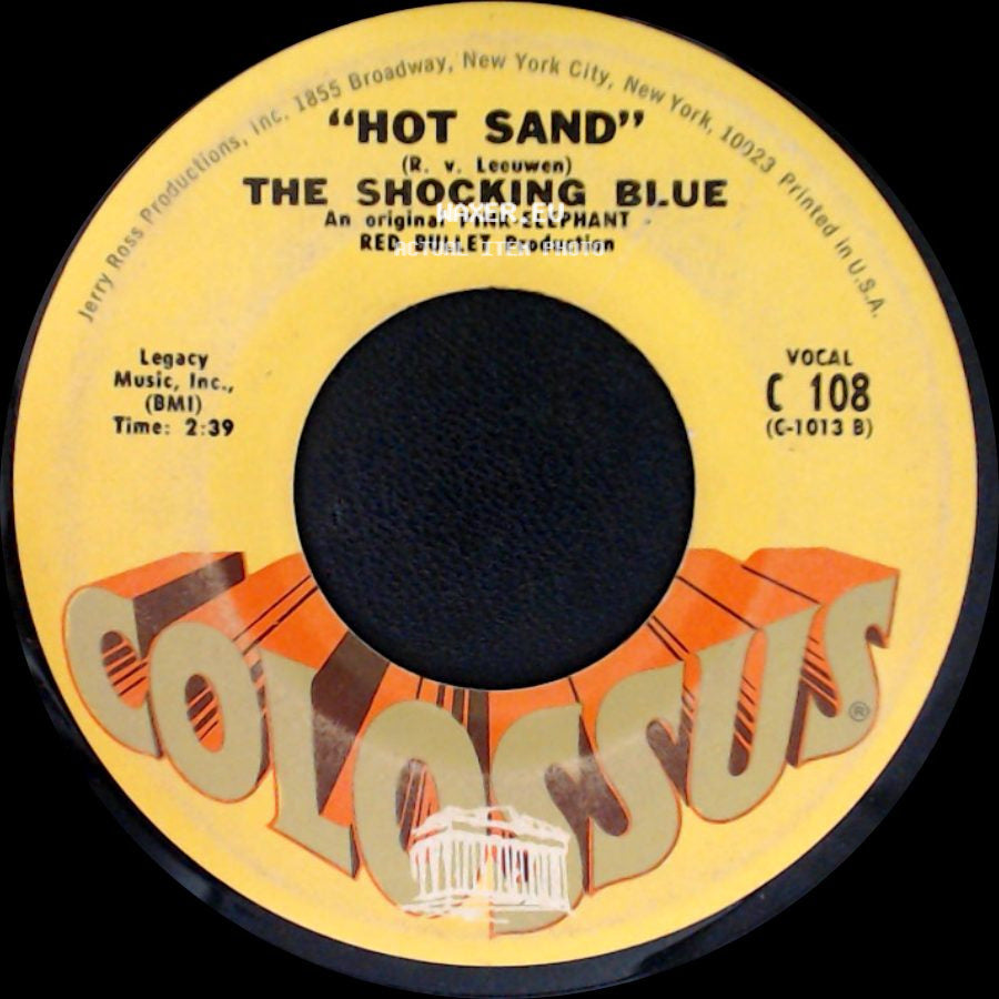 The Shocking Blue - Venus / Hot Sand side B