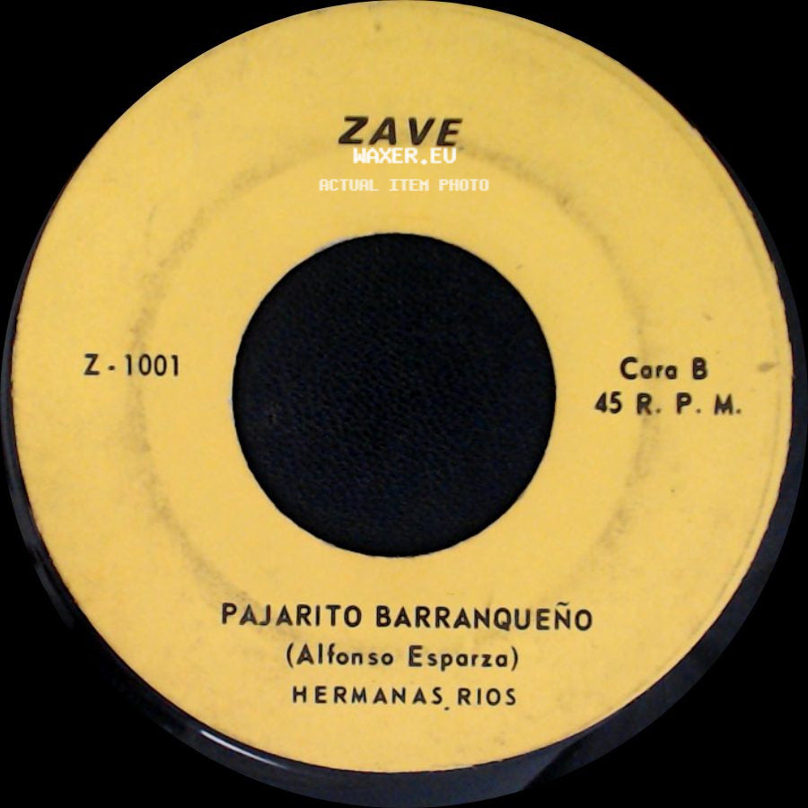 Hermanas Rios - Morena, Morenita / Pajarito Barranqueño side B