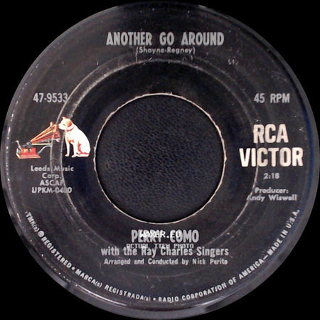 Perry Como With The Ray Charles Singers / Perry Como - Another Go Around / Happy Man side A