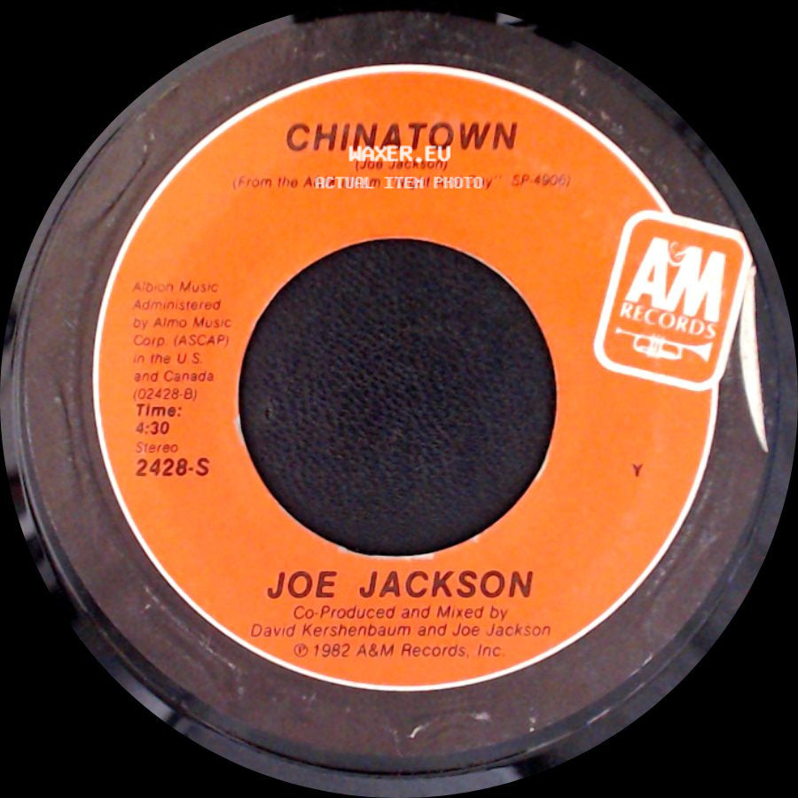 Joe Jackson - Chinatown / Steppin' Out side A