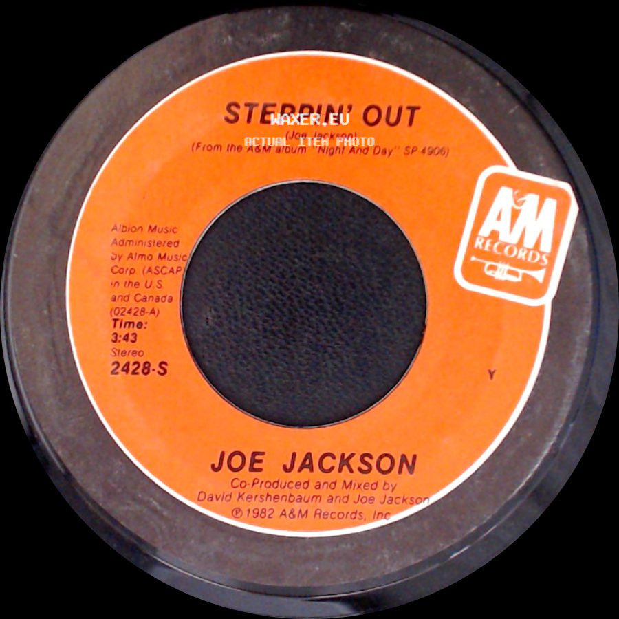 Joe Jackson - Chinatown / Steppin' Out side B