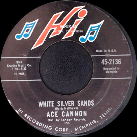 Ace Cannon - San Antonio Rose / White Silver Sands side B