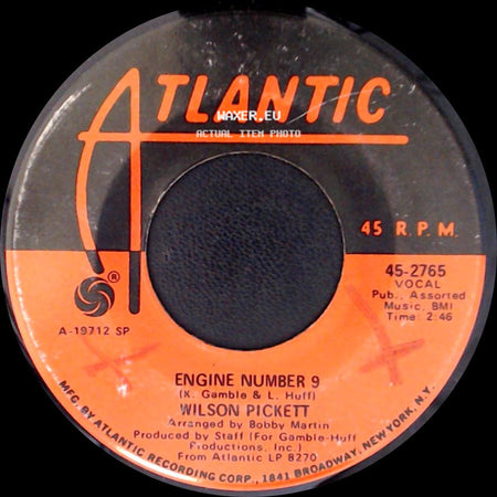 Wilson Pickett - International Playboy / Engine Number 9 side B