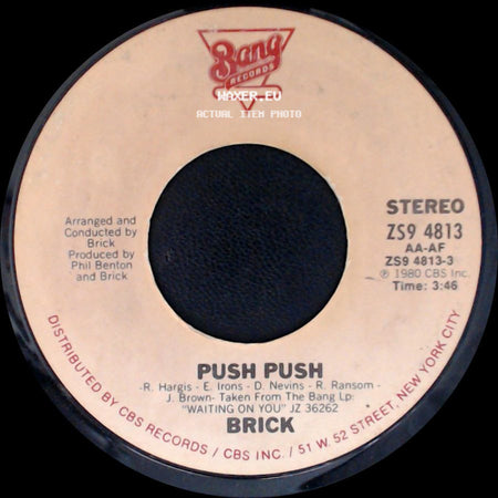 Brick - All The Way / Push Push side B