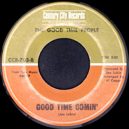 The Good Time People - Feels So Good (To Be Together) / Good Time Comin' side B