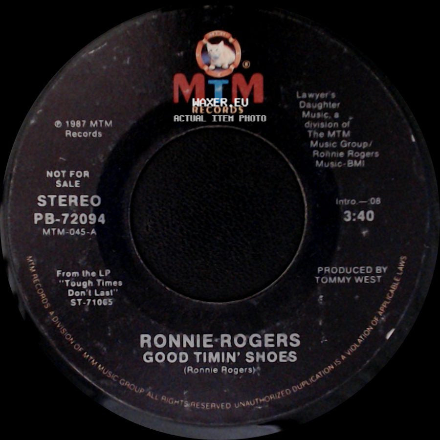 Ronnie Rogers - Good Timin' Shoes / Good Timin' Shoes side A