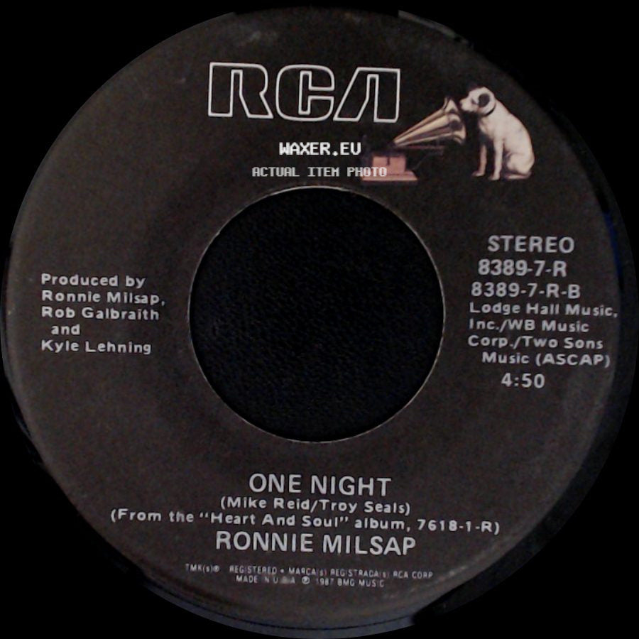 Ronnie Milsap - One Night / Button Off My Shirt side A