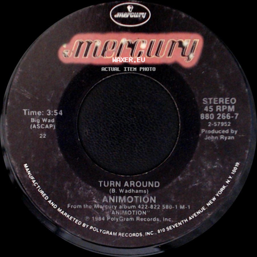 Animotion - Turn Around / Obsession side A