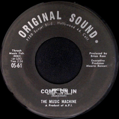 The Music Machine - Come On In / Talk Talk side A