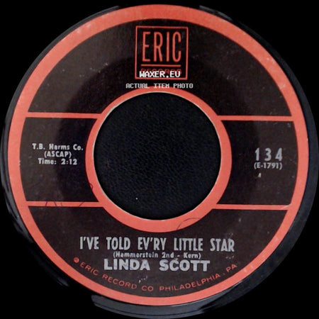 Linda Scott - I've Told Ev'ry Little Star / Count Every Star side A