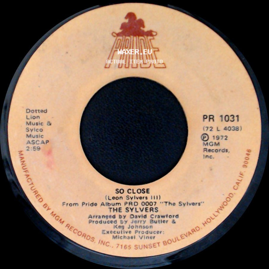 The Sylvers / Foster Sylvers - So Close / Misdemeanor side A